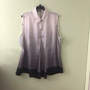 Polka dot blouse